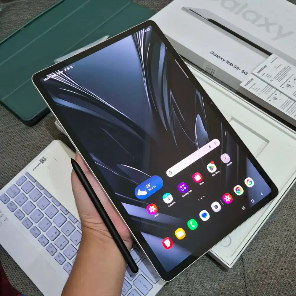 Samsung Galaxy Tab S8 PLUS 5G 256GB Graphite Original Resmi SEIN