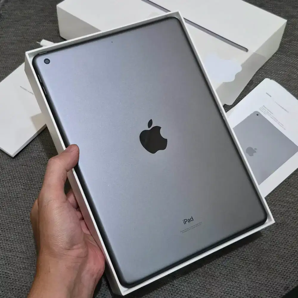 Apple Ipad Gen 9 Space Grey Resmi 64GB Fullset Original Mulus
