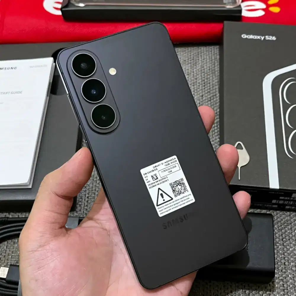 Samsung Galaxy S26 12/512GB SEIN Like New Seperti Baru Warna Black
