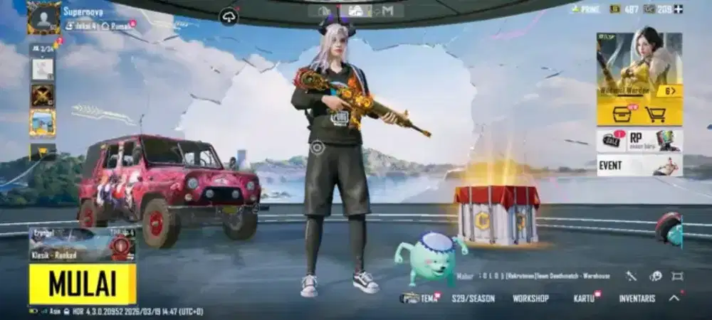 JUAL BELI AKUN PUBG MOBILEE