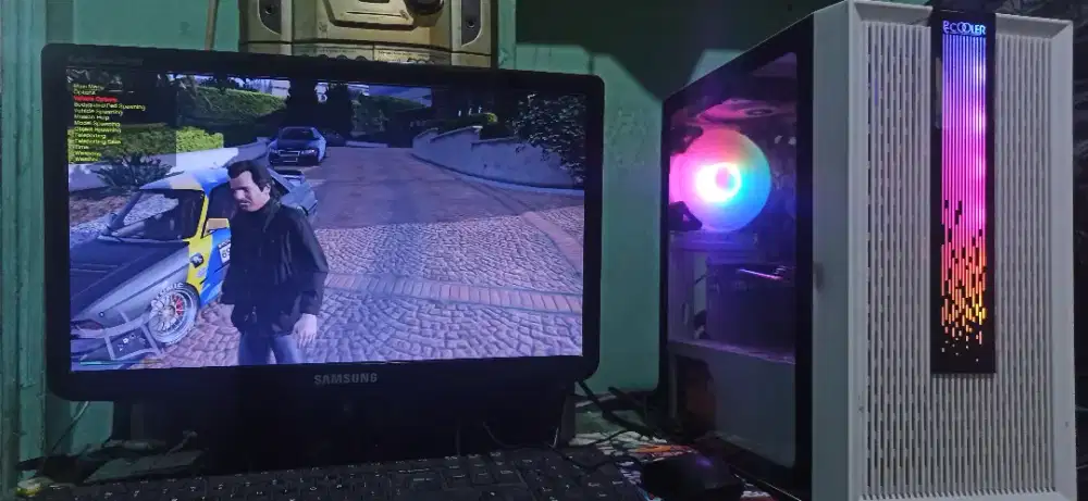 pc gaming + monitor i7 gen4