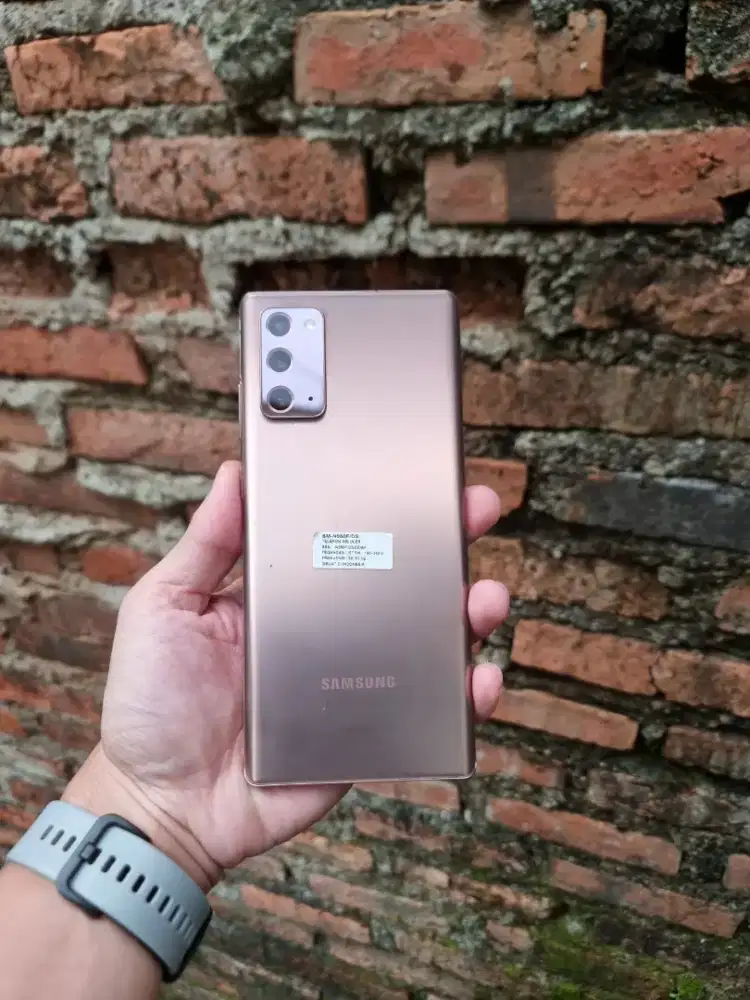 Samsung Galaxy Note 20 8/256 SEIN Fullset Mulus Normal