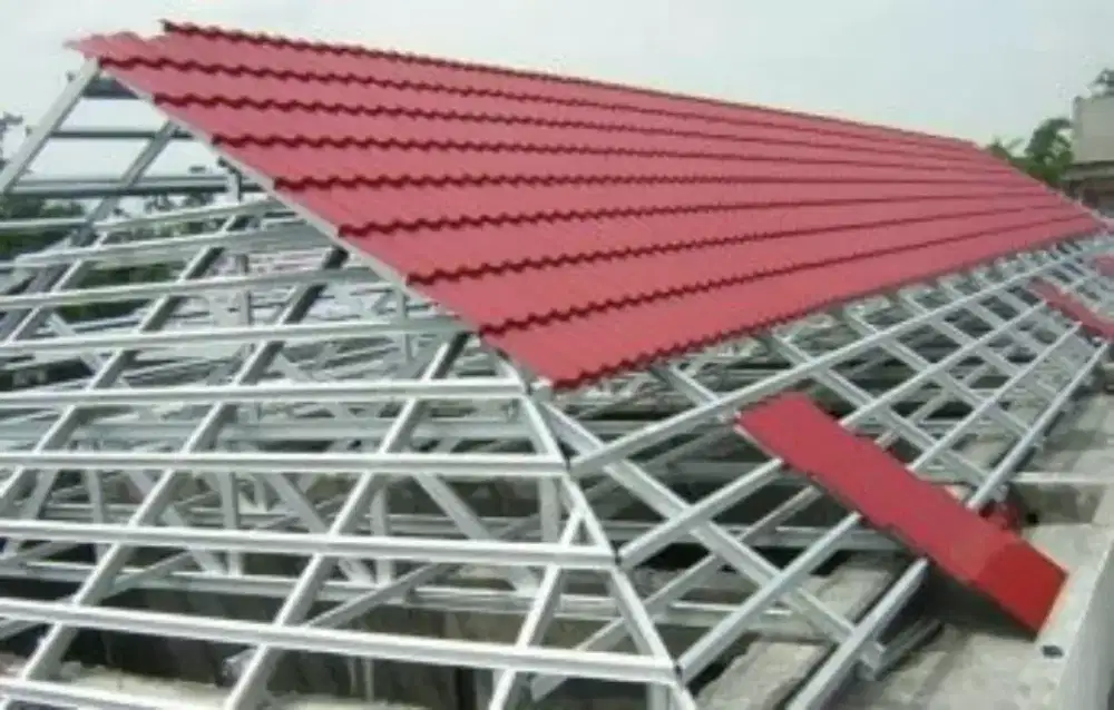 Spesiali Psang Rangka Atap Baja Ringan Tasik