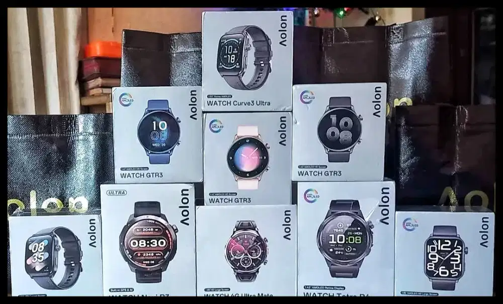 FOR SALE SMARTWATCH AOLON KONDISI SEGEL