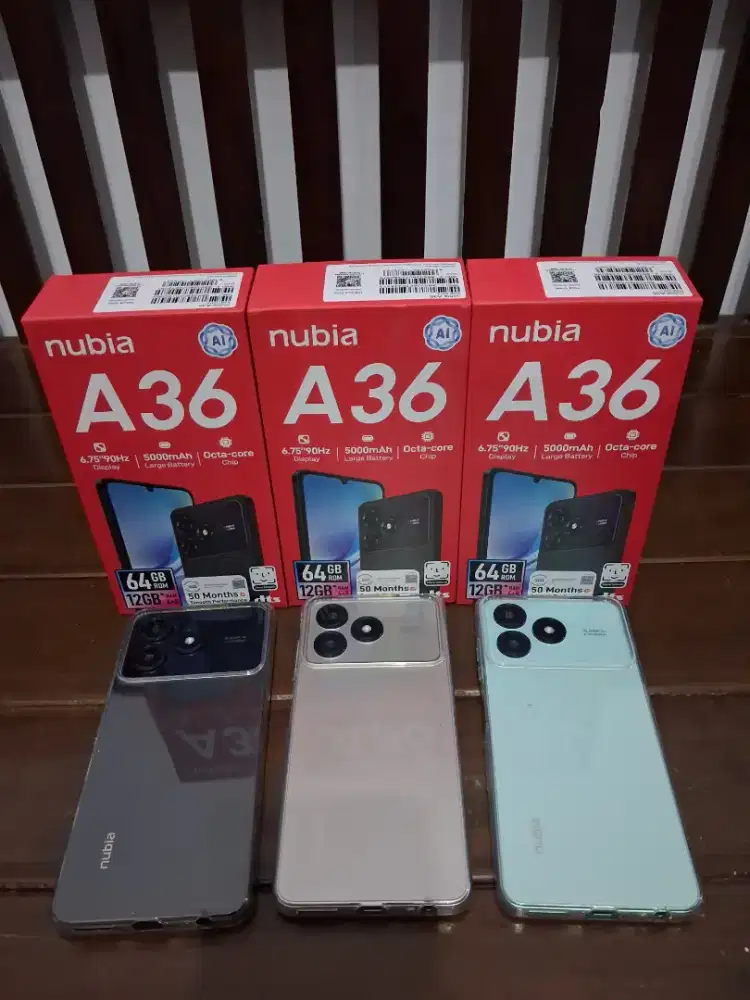 2nd Hp Nubia A36 Ram 4+12 Gb