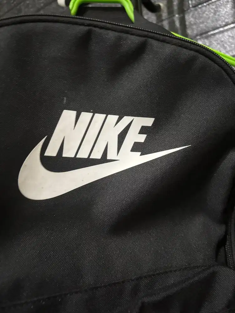 Nike Heritage Backpack (25L)  BLACK BLACK WHITE