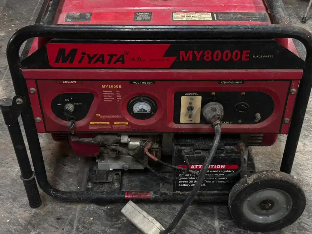 GENSET MIYATA MY8000E