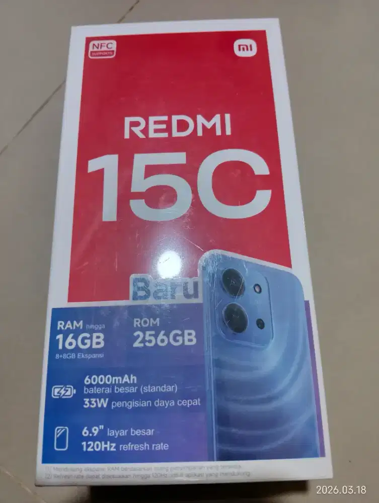 Redmi 15C 8/256