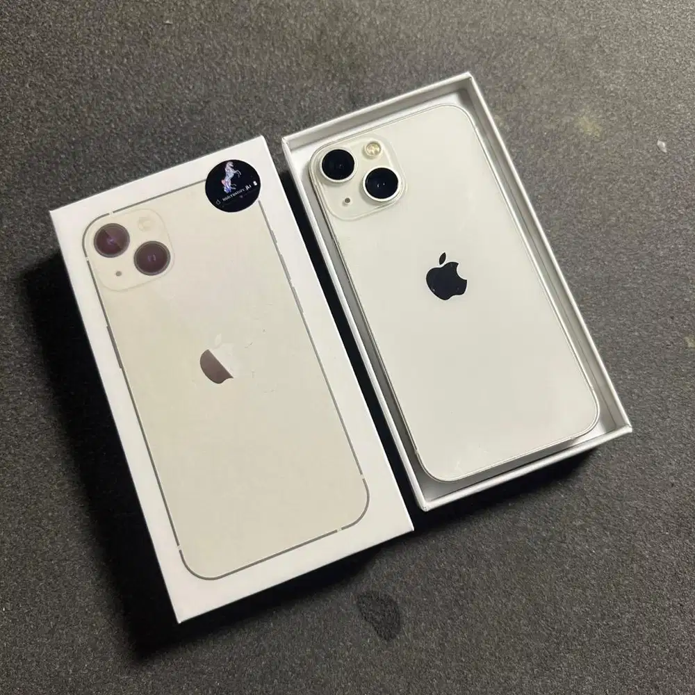 Iphone 13 mini 128 gb inter putih