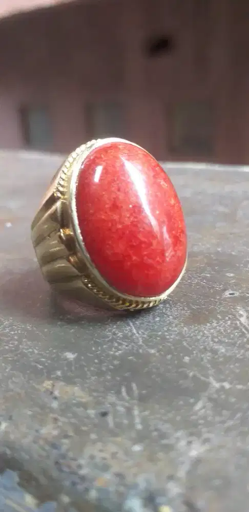 Red coral natural