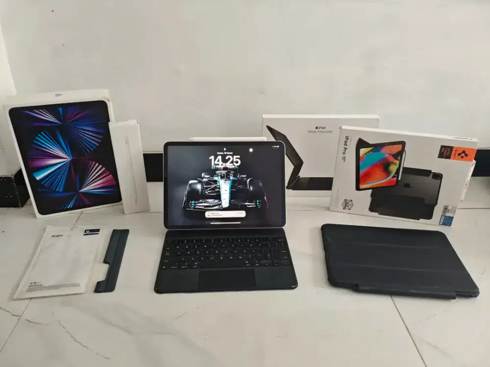 Ipad Pro M1 128 Gb + Apple Pencil 2.0 + Magic Keyboard Folio