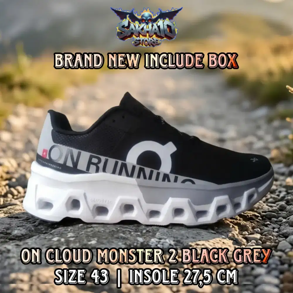 SEPATU RUNNING/OLAHRAGA PRIA ON CLOUD