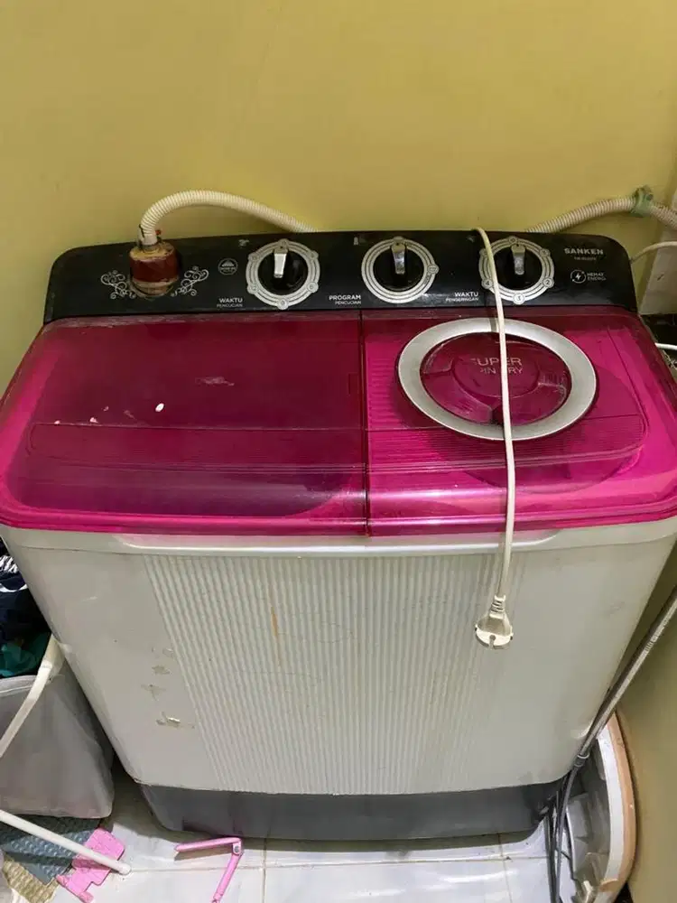 JUAL MESIN CUCI SANKEN 2 TABUNG MURAH