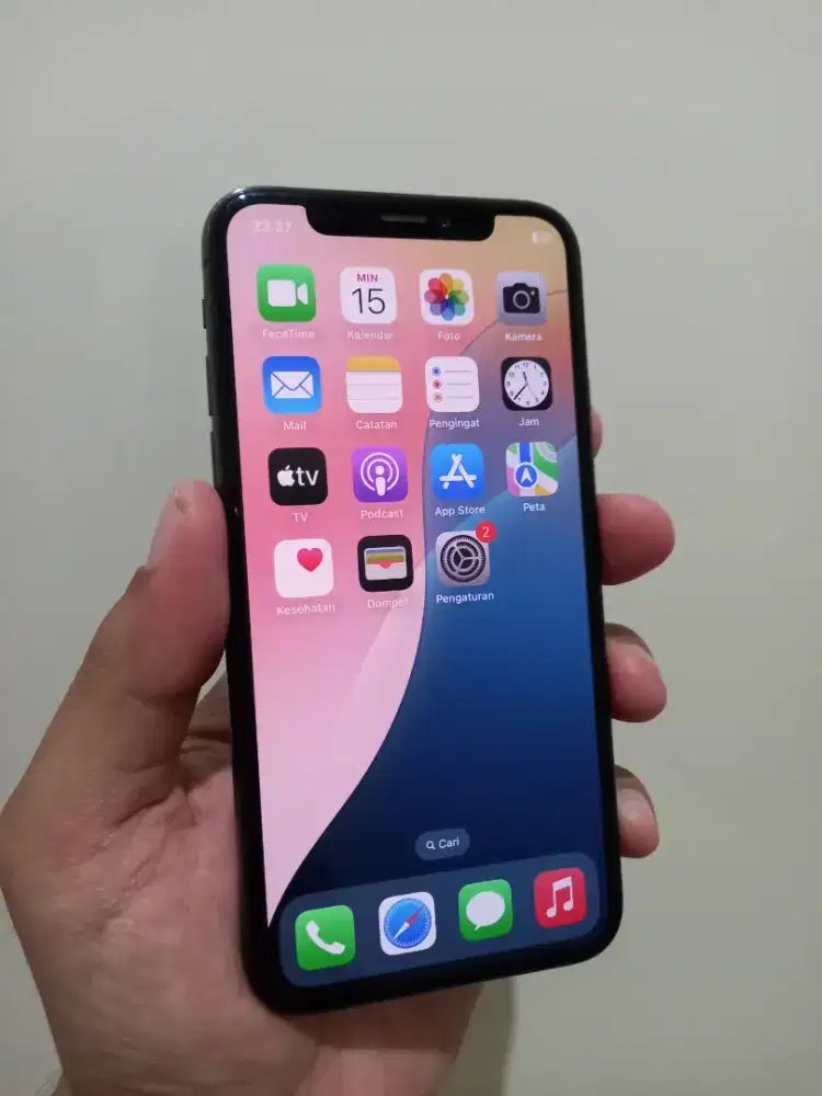 IPhone XS Grey 256Gb Lte ex inter Fullset minus face id aja off