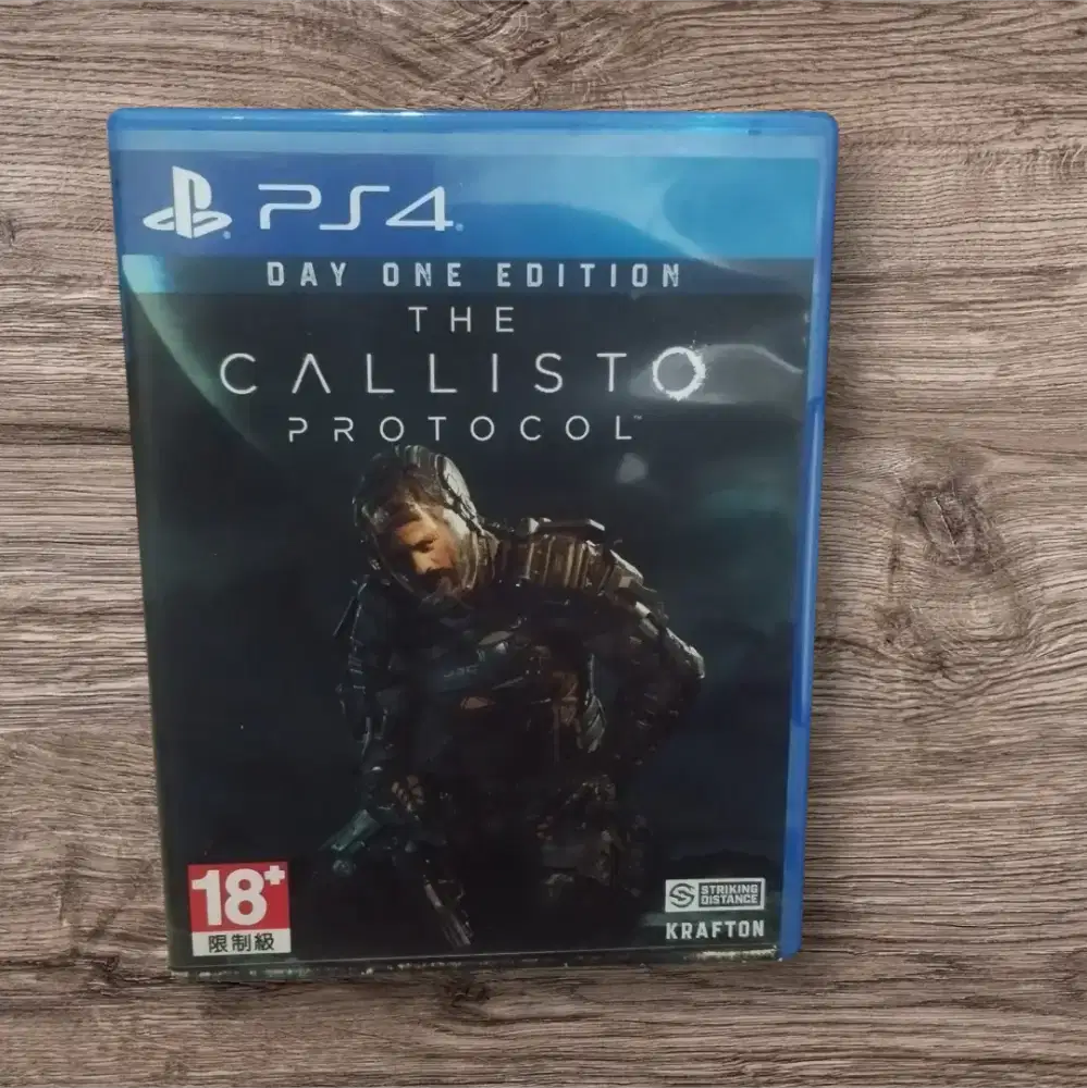 Kaset PS4 Day One Edition The Callisto Protocol untuk Penggemar Game