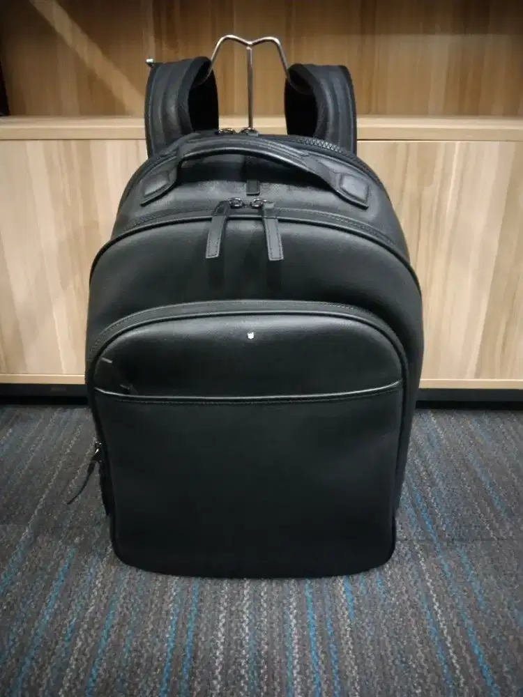 Montblanc Sartorial Bovine leather tas original backpack laptop kulit