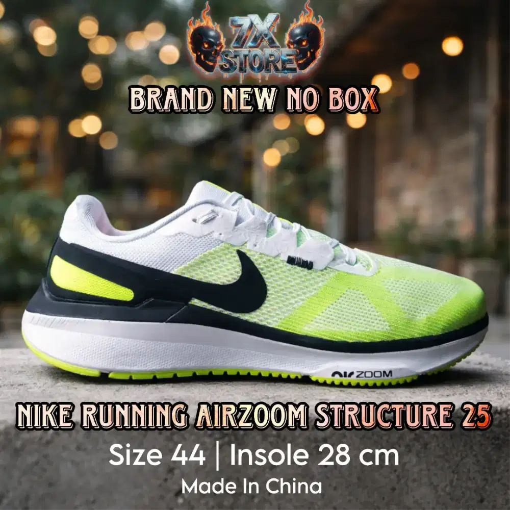 SEPATU RUNNING/OLAHRAGA PRIA/WANITA NIKE ST25 WHITE STABILO
