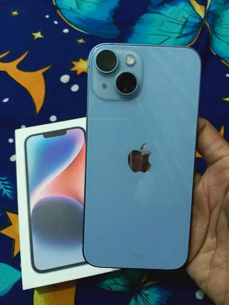 IPHONE 14 128GB RESMI IBOX FULL ORI BH 100%