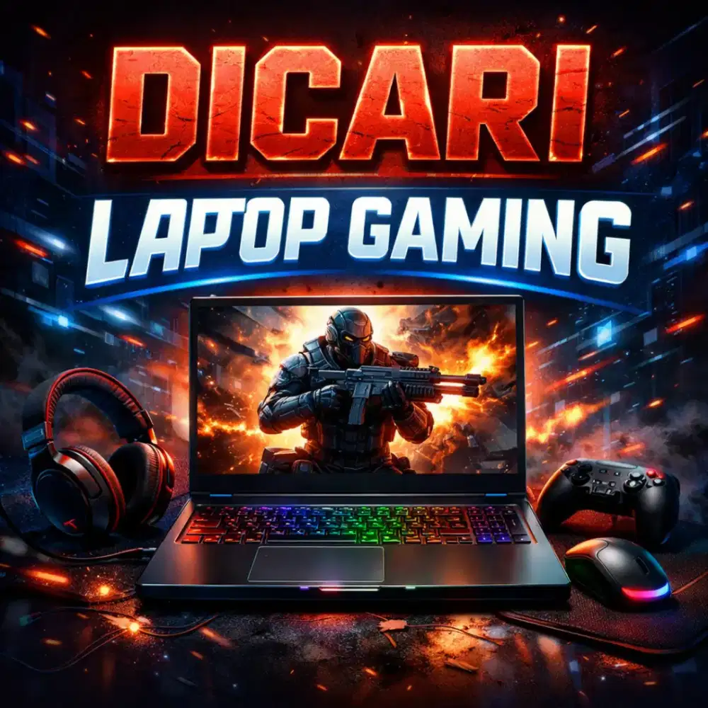 DICARI LAPTOP GAMING BJM BJB