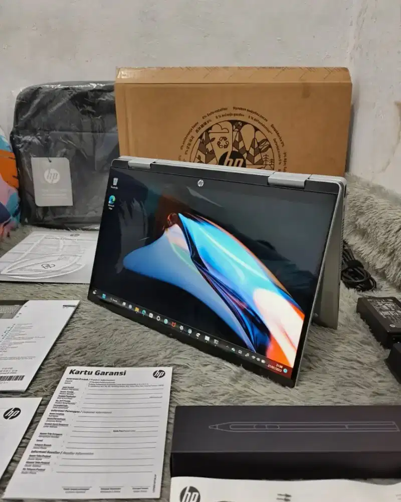 HP Pavilion X360 14 2in-1 -EK1006TU Core i7 Gen 13 Ram 16GB Intel Iris