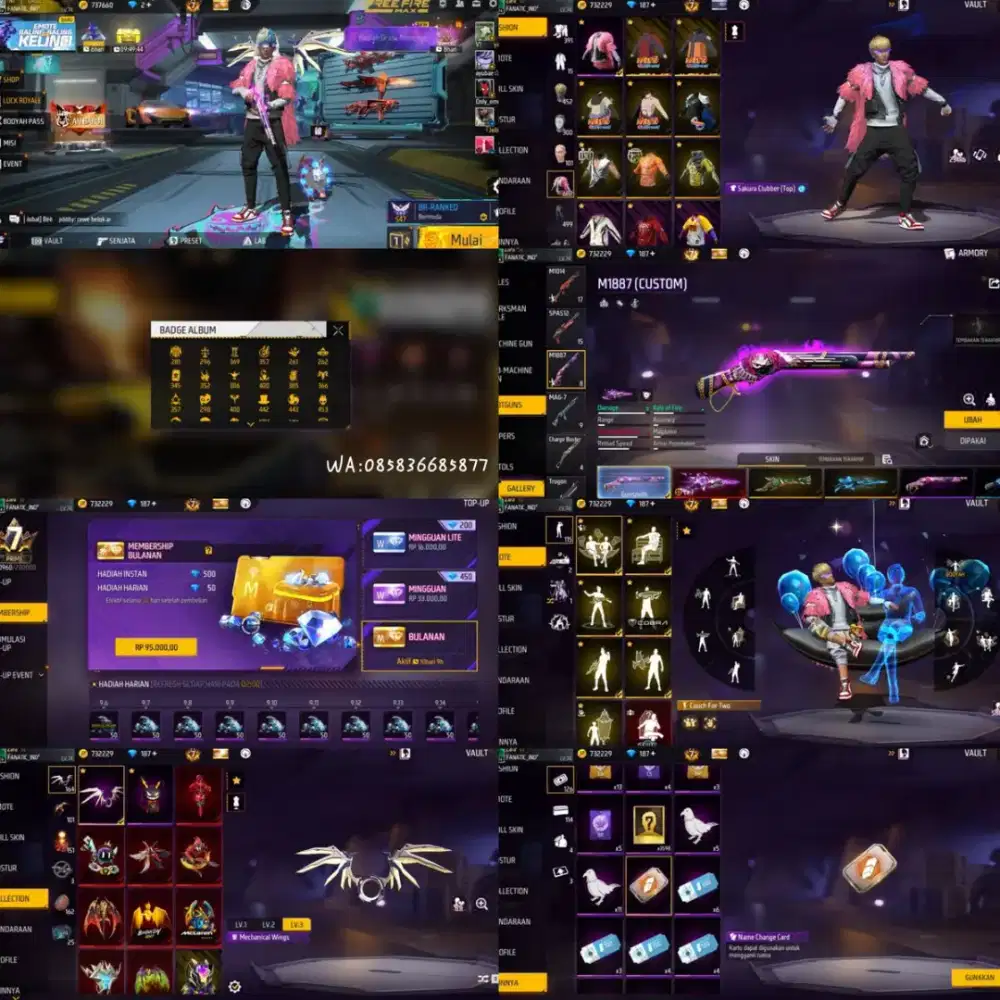 JUAL AKUN FF AMAN DAN TERPERCAYA