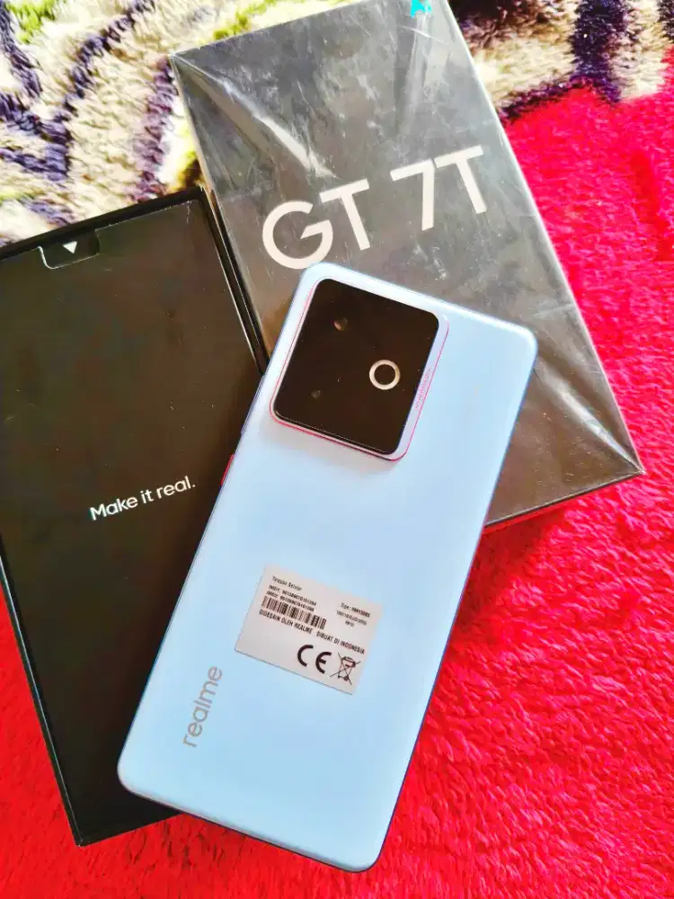 Realme GT 7T 5G Ram 12/256 GB Like New Seminggu Pakai