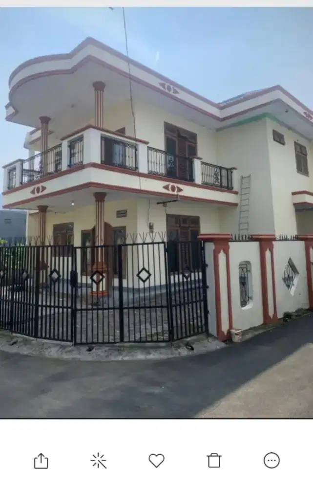 Rumah second dijual dalam perumahan strategis 191m²(1.3M)Beji Depok