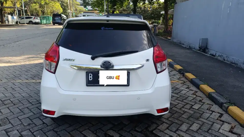 Toyota Yaris 1.5 2016 G matic mulus banget kondisi gres LOW KM