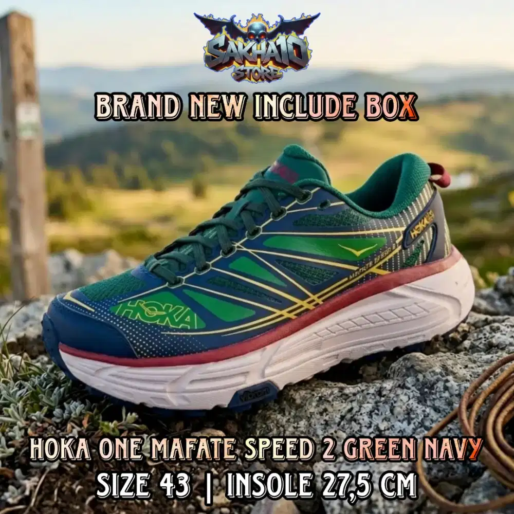 SEPATU RUNNING/OLAHRAGA PRIA/WANITA HOKA ONE MAFATE