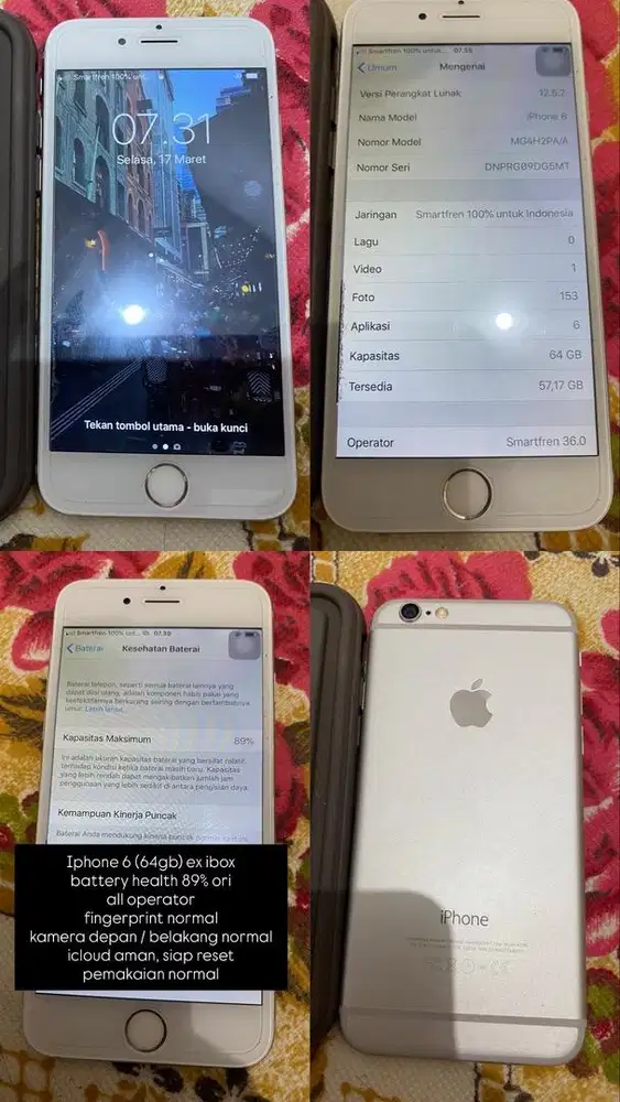 Iphone 6 64gb ex ibox