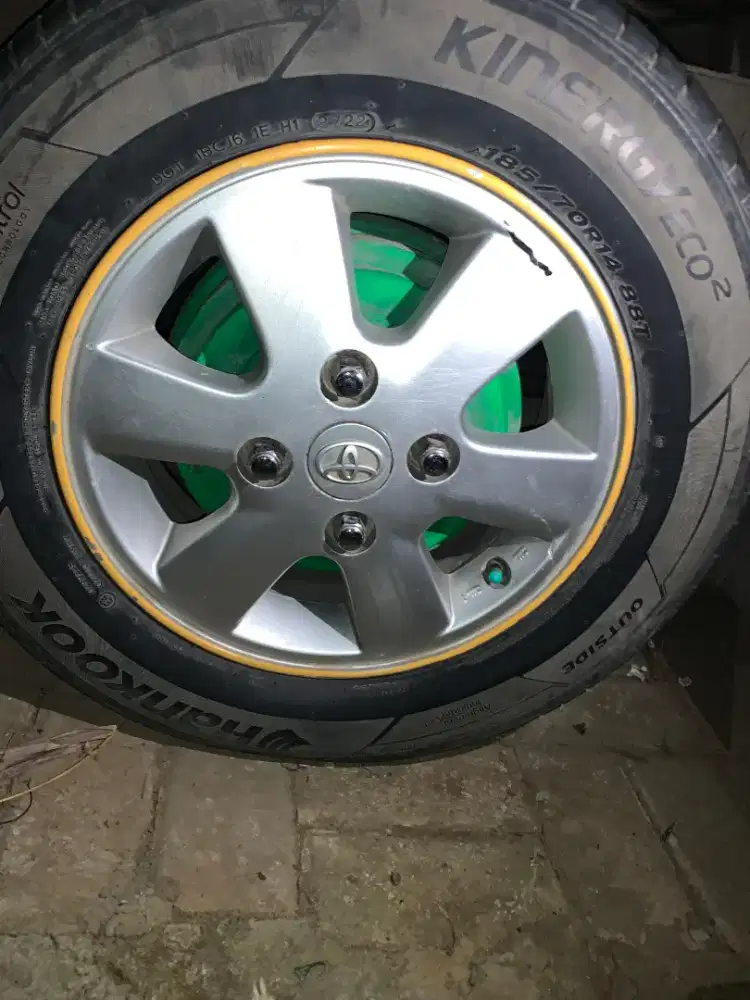 Carkemin aja ke velg bawaan yang kaleng yang siap nambah edisi Bu