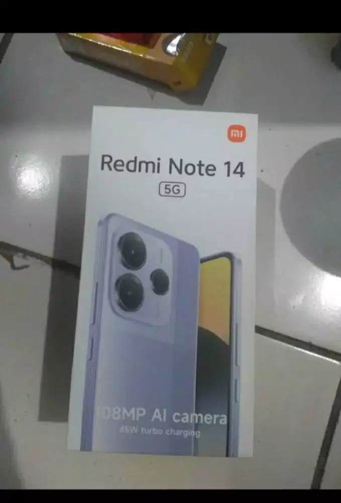 Redmi note 14 baru niat gestun