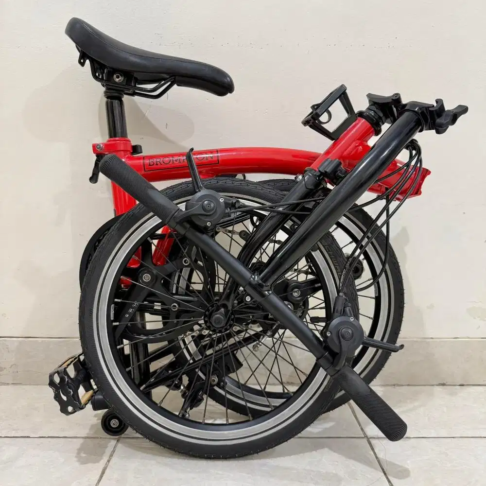 BROMPTON S6E RED ROCKET BLACK EDITION 2020 - ISTIMEWA