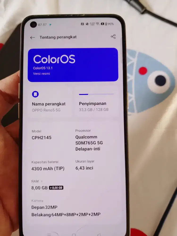 Oppo reno 5 5g nfc