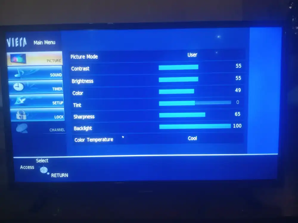 Tv Led Panasonic 32 inch Analog Minus Dot. Murah