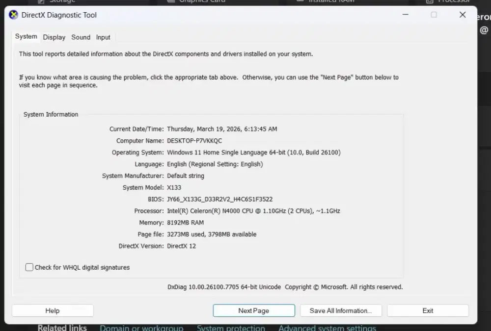 DIJUAL: Axioo MyBook X133