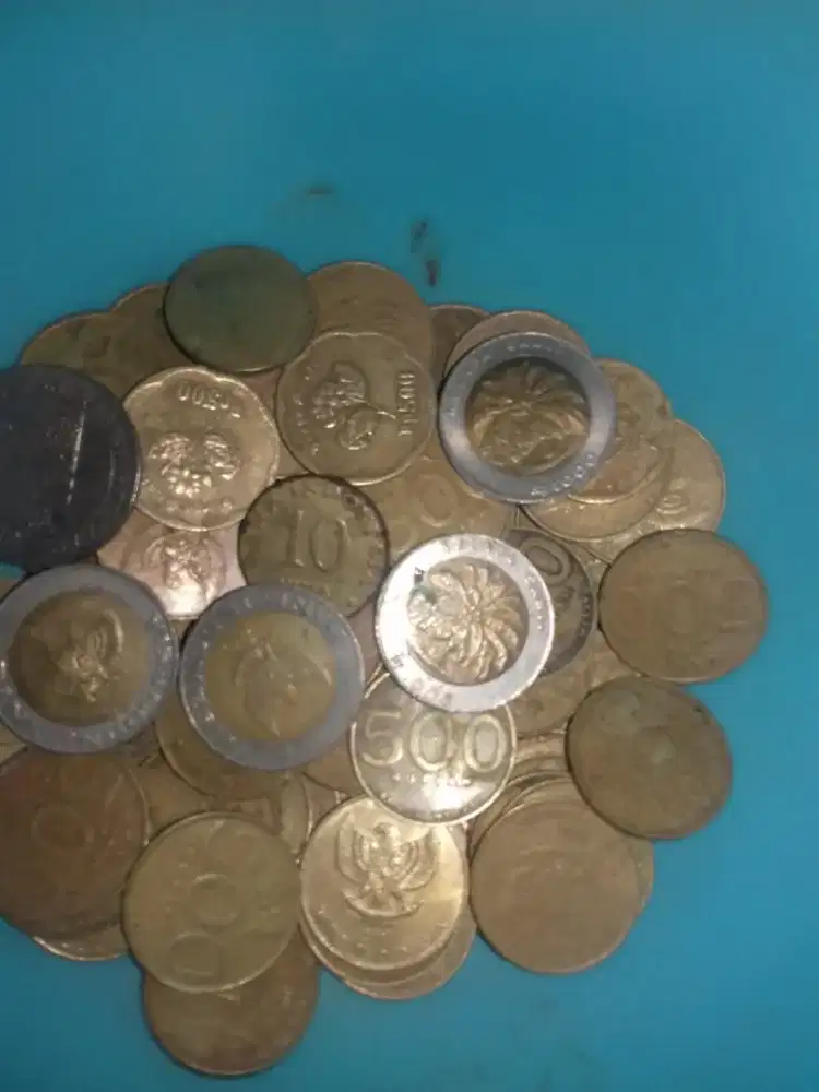 Dijual koin kuno 100 perak