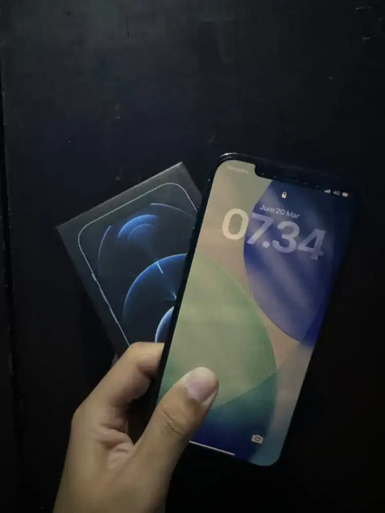 Jual iPhone 12 Pro Max 128GB Pasific Blue