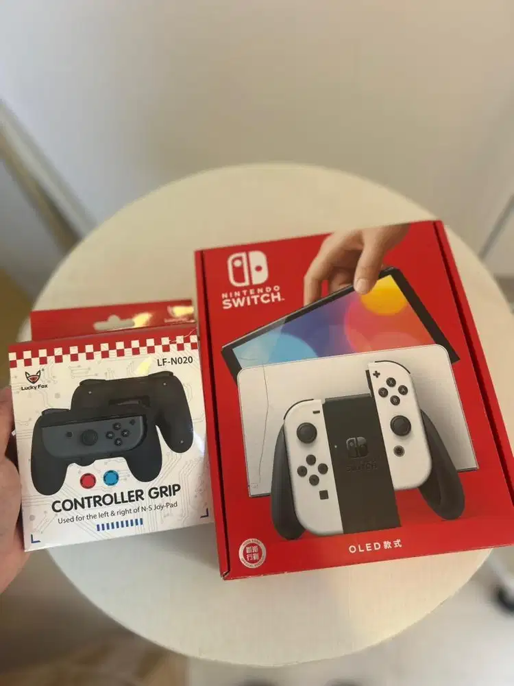 Nintendo Switch OLED White Fullset