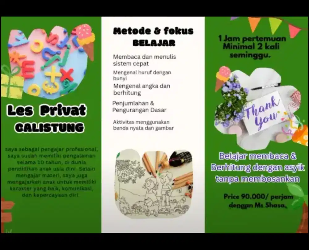 Les Private Calistung