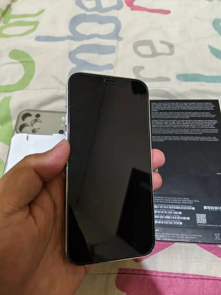 iPhone 12 Pro 256 ID/A Fullset Digimap Resmi Indonesia Like New