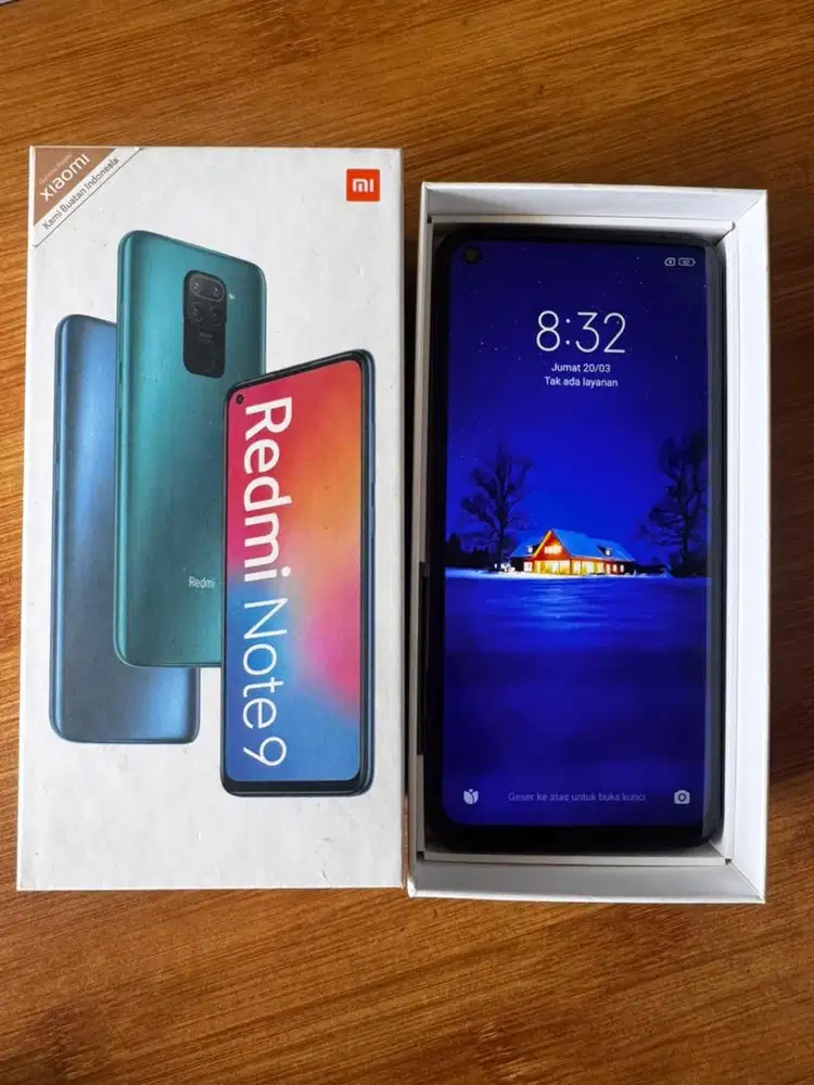 Redmi Note 9 6/128 GB - Bekas & Mulus