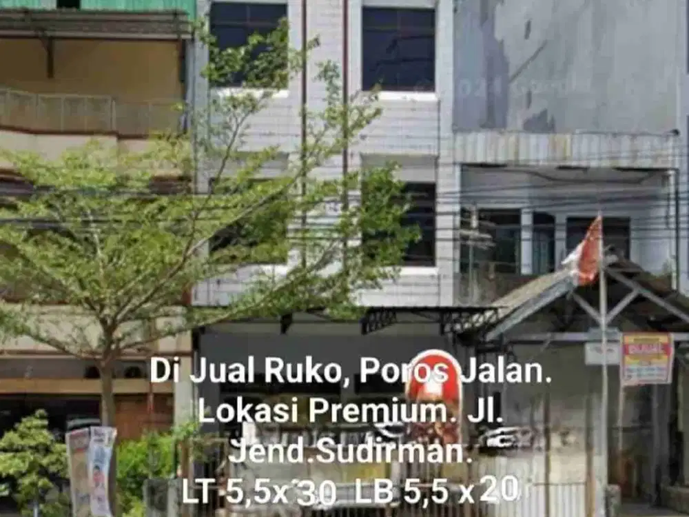 Dijual Ruko 4.5 Lantai Jl. Jend. Sudirman Makassar