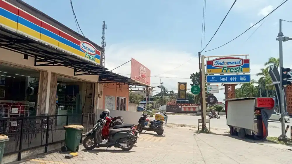 Di jual tanah Indomaret batas kota