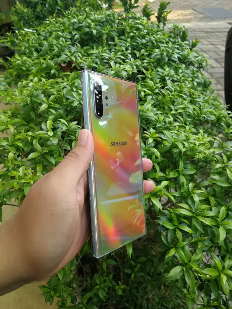 Samsung Note 10 plus 256gb Resmi Sein unit +charger fastcharging