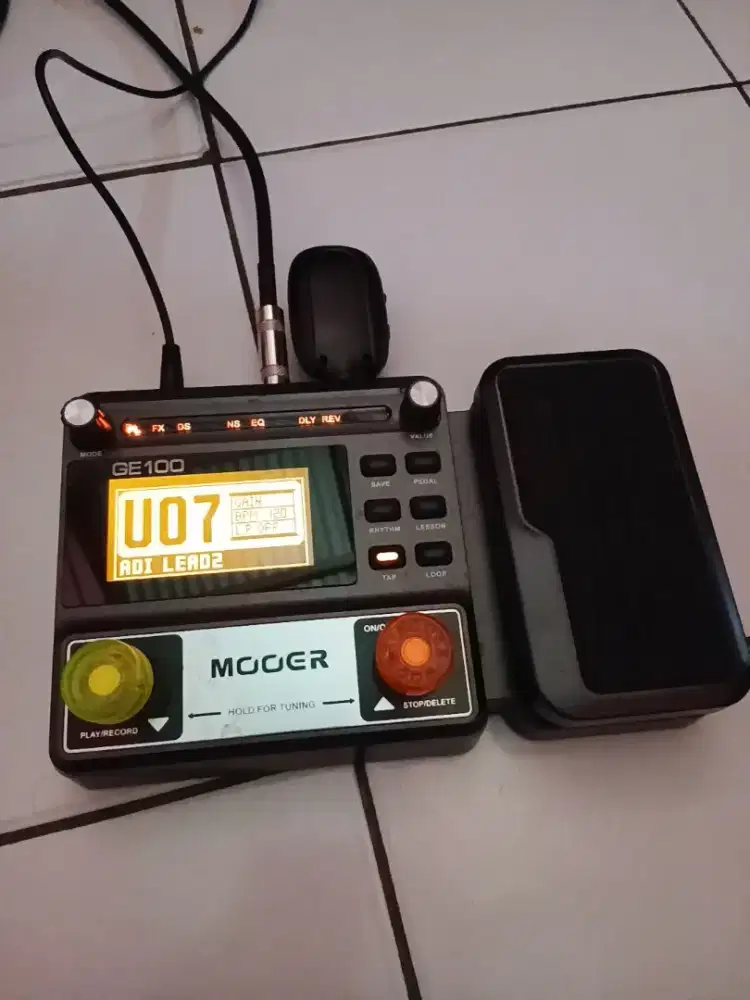 Jual cepat multieffek guitar processor