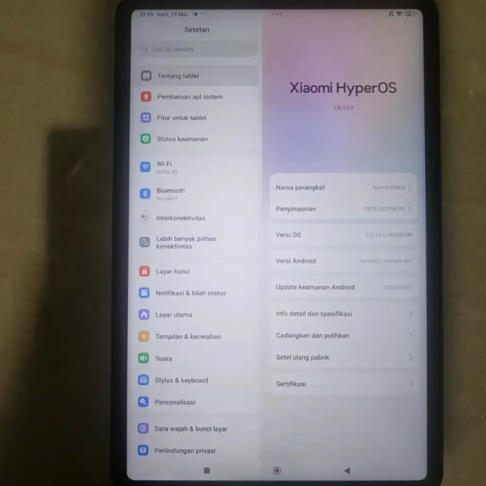 Xiaomi pad 6 8/256