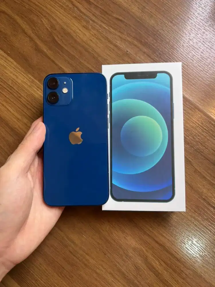 iPhone 12 Mini 128GB Blue MULUS! Siap Pakai – Nego Cepat Deal!