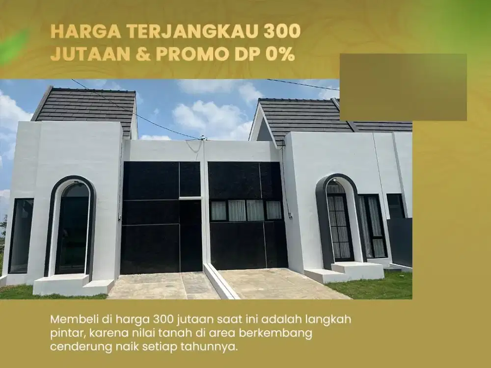 Rumah Murah Mewah di Malang Kota PROMO DP 0%