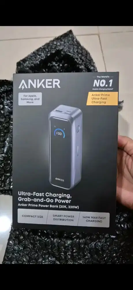 Power Bank Anker Prime 220W 20,000mAh